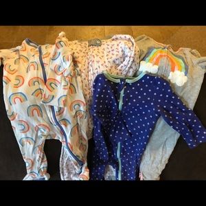 Baby girl pjs size 6-9 months